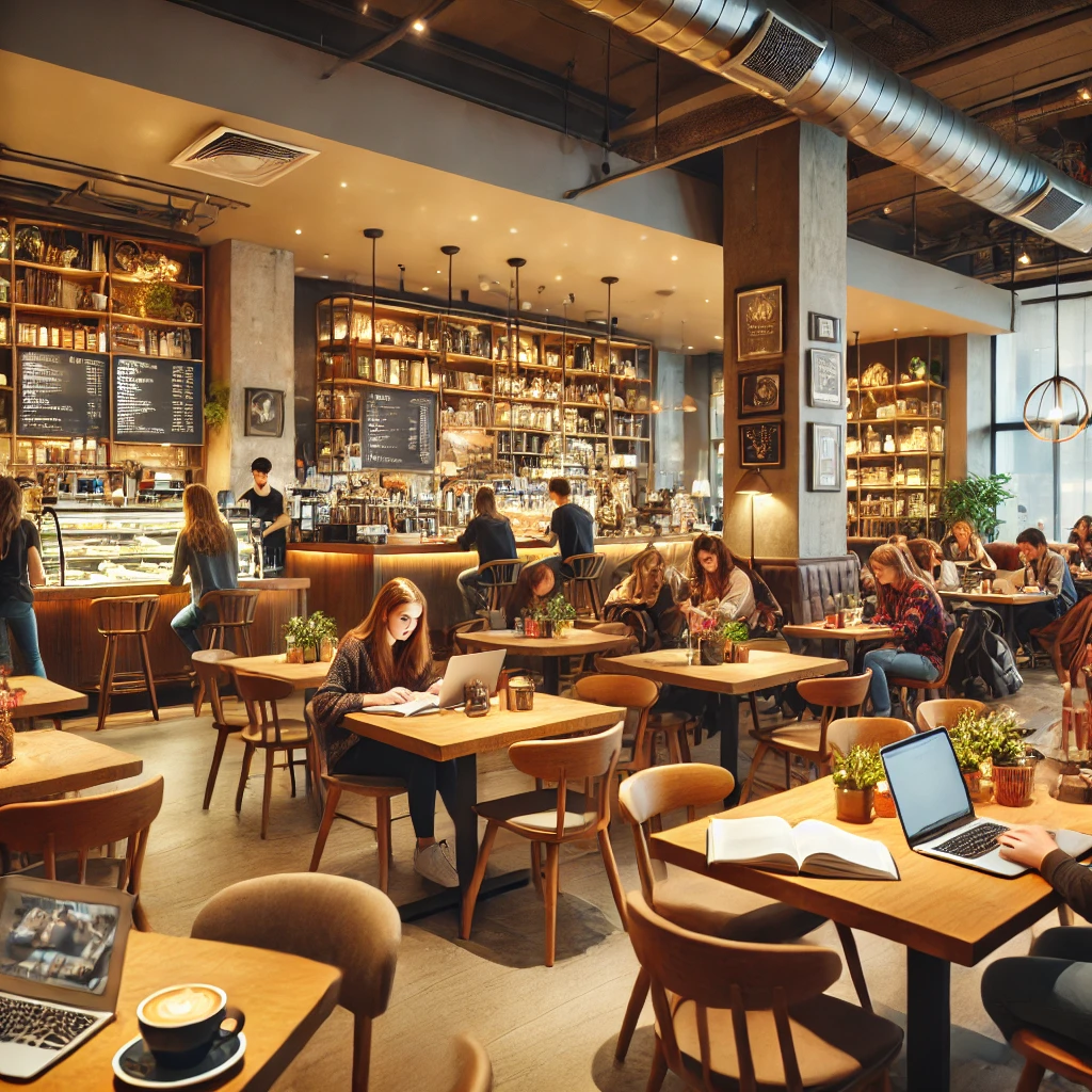 StudyCaf Interior